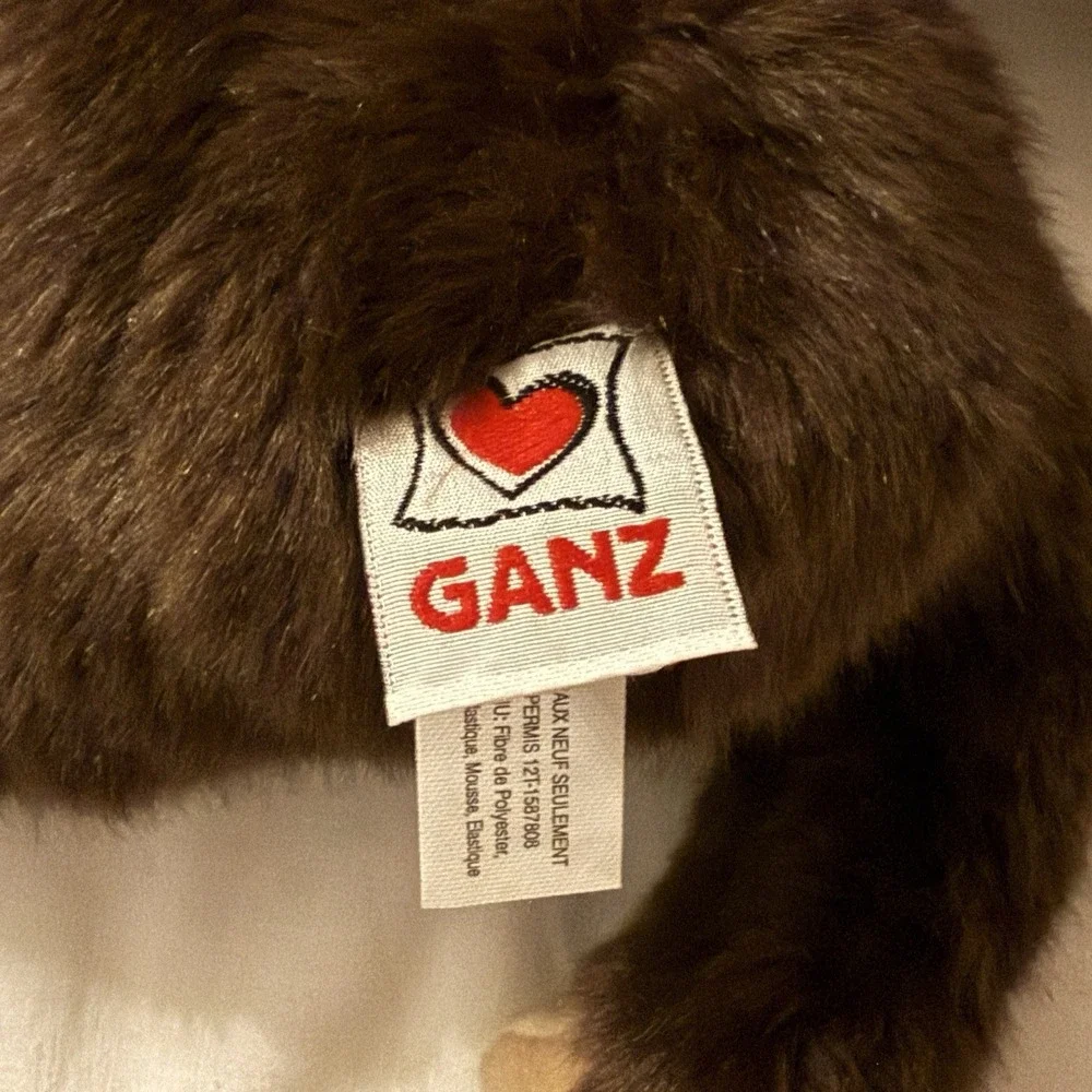 Ganz Webkinz Signature Chimpanzee Leopard Panda Plush Lot of 3 No Codes